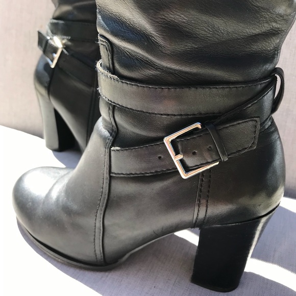 Marc Fisher Leather Boots - Picture 3 of 8